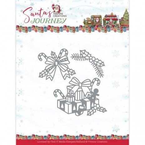 Yvonne Creations Santa's Journey Santa's Presents Die (YCD10333)