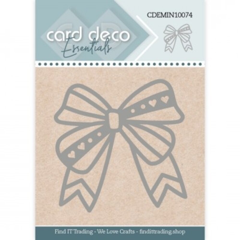 Card Deco Mini Snijmal Bow (CDEMIN10074) Card Deco Mini Snijmal Bow (CDEMIN10074)