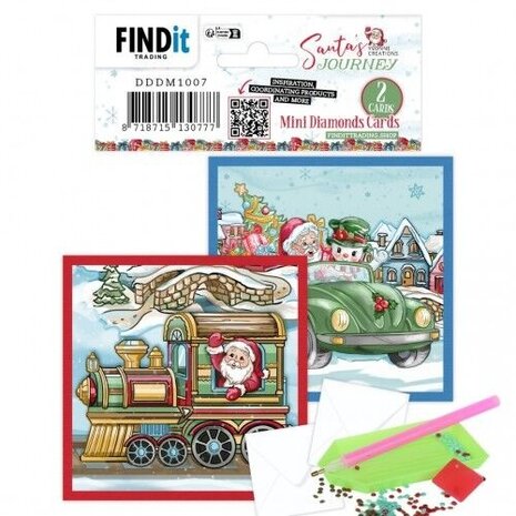 Find It Trading Diamond Cards Set Santa's Journey (DDDM1007) Find It Trading Diamond Cards Set Santa's Journey (DDDM1007)