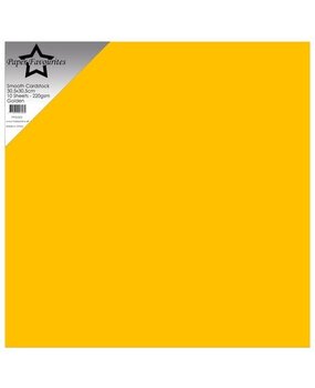 Paper Favourites Golden 12x12 Inch Smooth Cardstock (PFSS503) Paper Favourites Golden 12x12 Inch Smooth Cardstock (PFSS503)