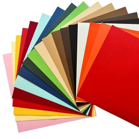 Paper Favourites Yellow Orchre 12x12 Inch Smooth Cardstock (PFSS510)