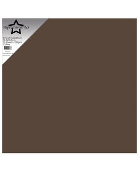Paper Favourites Coffee 12x12 Inch Smooth Cardstock (PFSS512) Paper Favourites Coffee 12x12 Inch Smooth Cardstock (PFSS512)