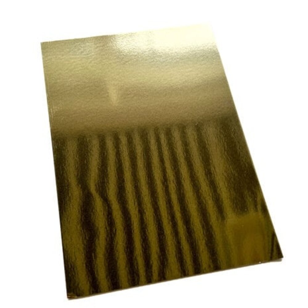 Paper Favourites Polished Gold A4 Mirror Card Glossy 250gsm (PFSS104)