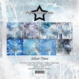 Paper Favourites Silver Trees 12x12 Inch Paper Pack (PF467)*