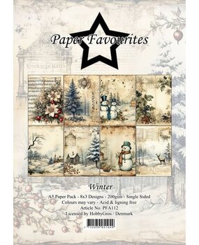 Paper Favourites Winter A5 Paper Pack (PFA112) Paper Favourites Winter A5 Paper Pack (PFA112)