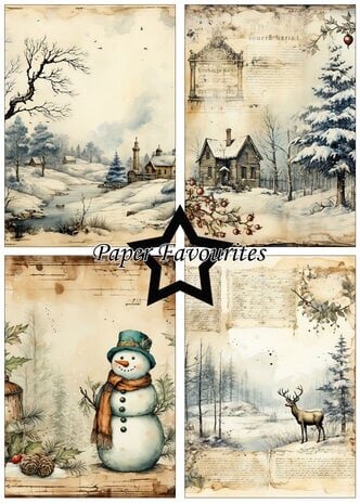 Paper Favourites Winter A5 Paper Pack (PFA112) Paper Favourites Winter A5 Paper Pack (PFA112)