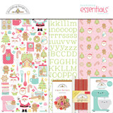 Doodlebug Design Inc. Gingerbread Kisses 12x12 Inch Essentials Kit (8336)