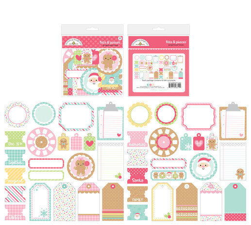 Doodlebug Design Inc. Gingerbread Kisses Bits & Pieces (8314) Doodlebug Design Inc. Gingerbread Kisses Bits & Pieces (8314)