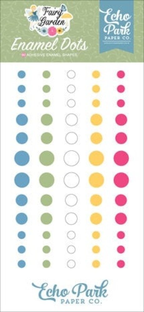 Echo Park Fairy Garden Enamel Dots (FG338028) Echo Park Fairy Garden Enamel Dots (FG338028)