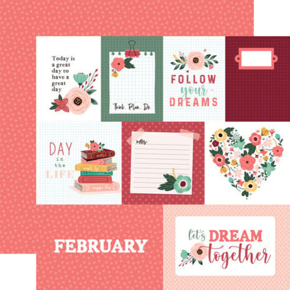 Echo Park Year In Review 6x6 Inch Paper Pad (YIR337023) Echo Park Year In Review 6x6 Inch Paper Pad (YIR337023)