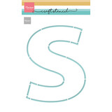 Marianne Design Craft Stencil A5 S-Letter (PS8147)