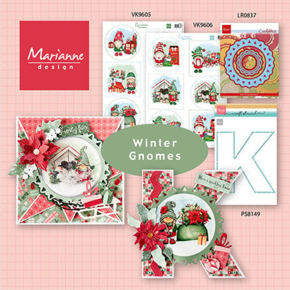 Marianne Design Creatables Jolly Christmas Doily (LR0837) Marianne Design Creatables Jolly Christmas Doily (LR0837)