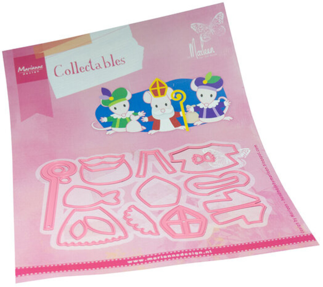 Marianne Design Collectables Sint & Piet Accessories (COL1536) Marianne Design Collectables Sint & Piet Accessories (COL1536)