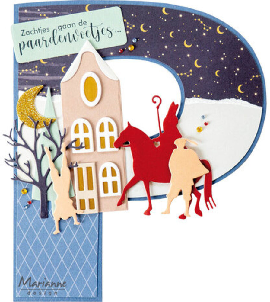 Marianne Design Collectables Houses by Marleen (COL1537) Marianne Design Collectables Houses by Marleen (COL1537)