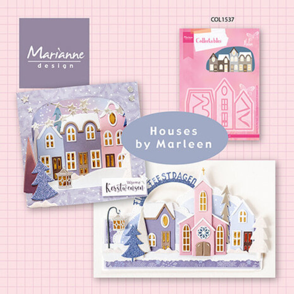 Marianne Design Collectables Houses by Marleen (COL1537) Marianne Design Collectables Houses by Marleen (COL1537)