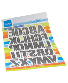Marianne Design Craftables Alphabet Upper Case (CR1641) Marianne Design Craftables Alphabet Upper Case (CR1641)