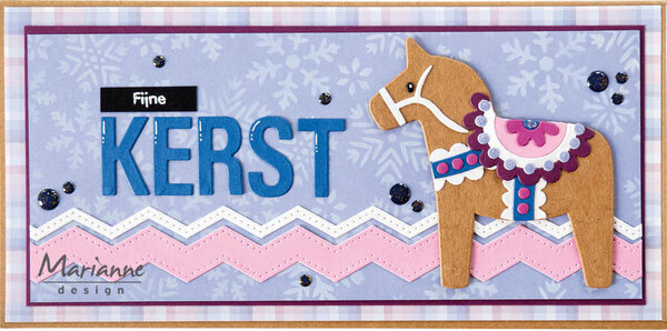 Marianne Design Craftables Alphabet Upper Case (CR1641) Marianne Design Craftables Alphabet Upper Case (CR1641)