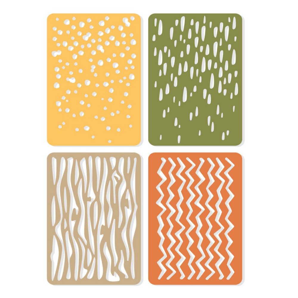 Sizzix Thinlits Die Set Infinite Doodles #2 (666524) Sizzix Thinlits Die Set Infinite Doodles #2 (666524)