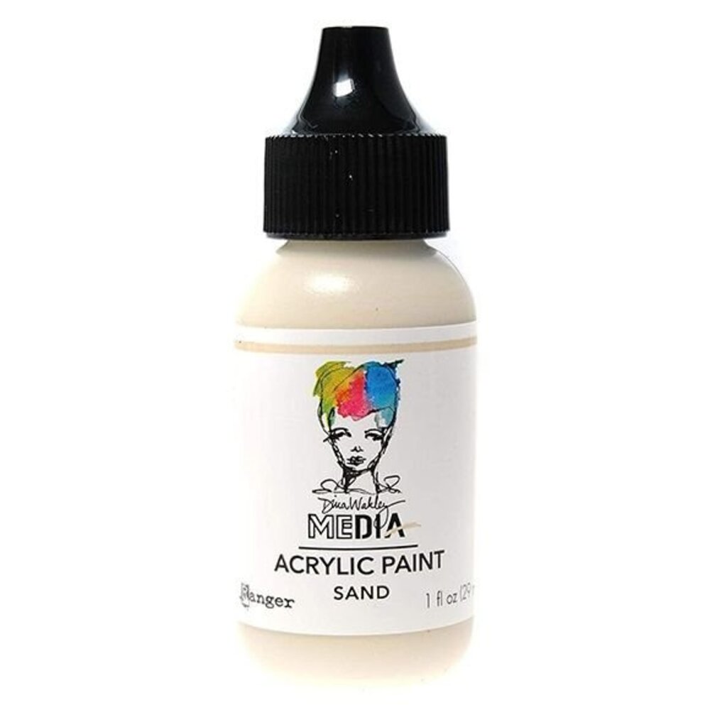 Dina Wakley MEdia Heavy Body Acrylic Paint Sand (MDQ65623) Dina Wakley MEdia Heavy Body Acrylic Paint Sand (MDQ65623)