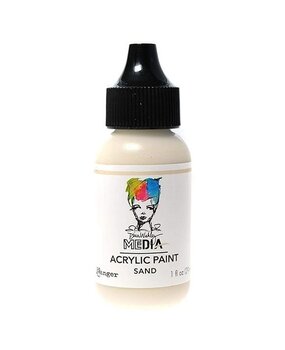 Dina Wakley MEdia Heavy Body Acrylic Paint Sand (MDQ65623) Dina Wakley MEdia Heavy Body Acrylic Paint Sand (MDQ65623)