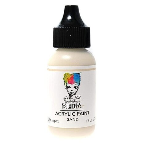Dina Wakley MEdia Heavy Body Acrylic Paint Sand (MDQ65623) Dina Wakley MEdia Heavy Body Acrylic Paint Sand (MDQ65623)