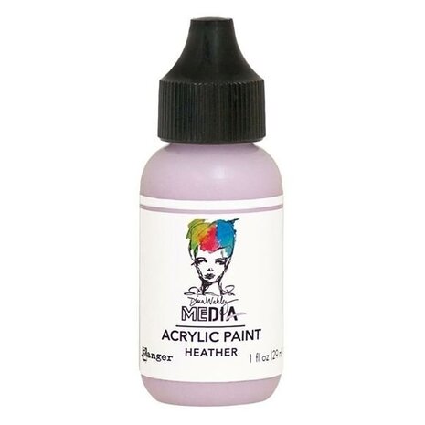 Dina Wakley MEdia Heavy Body Acrylic Paint Heather (MDQ65609) Dina Wakley MEdia Heavy Body Acrylic Paint Heather (MDQ65609)