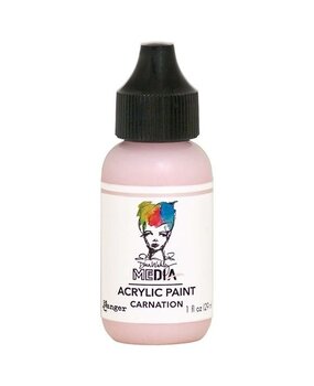 Dina Wakley MEdia Heavy Body Acrylic Paint Carnation (MDQ65593) Dina Wakley MEdia Heavy Body Acrylic Paint Carnation (MDQ65593)