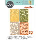 Sizzix Thinlits Die Set Infinite Doodles #2 (666524)