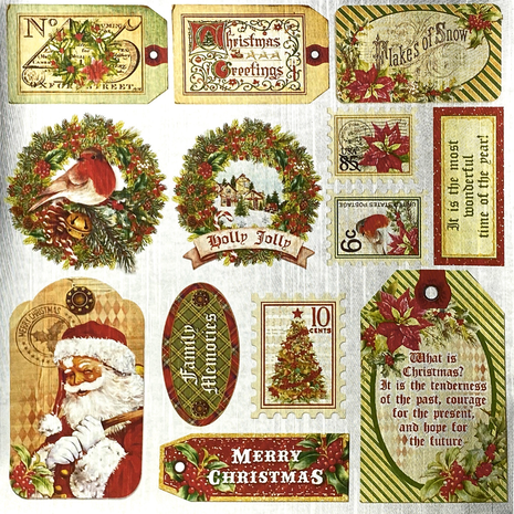 Ciao Bella Papercrafting Dear Santa 6x6 Inch Deluxe Paper (CBDS001) Ciao Bella Papercrafting Dear Santa 6x6 Inch Deluxe Paper (CBDS001)