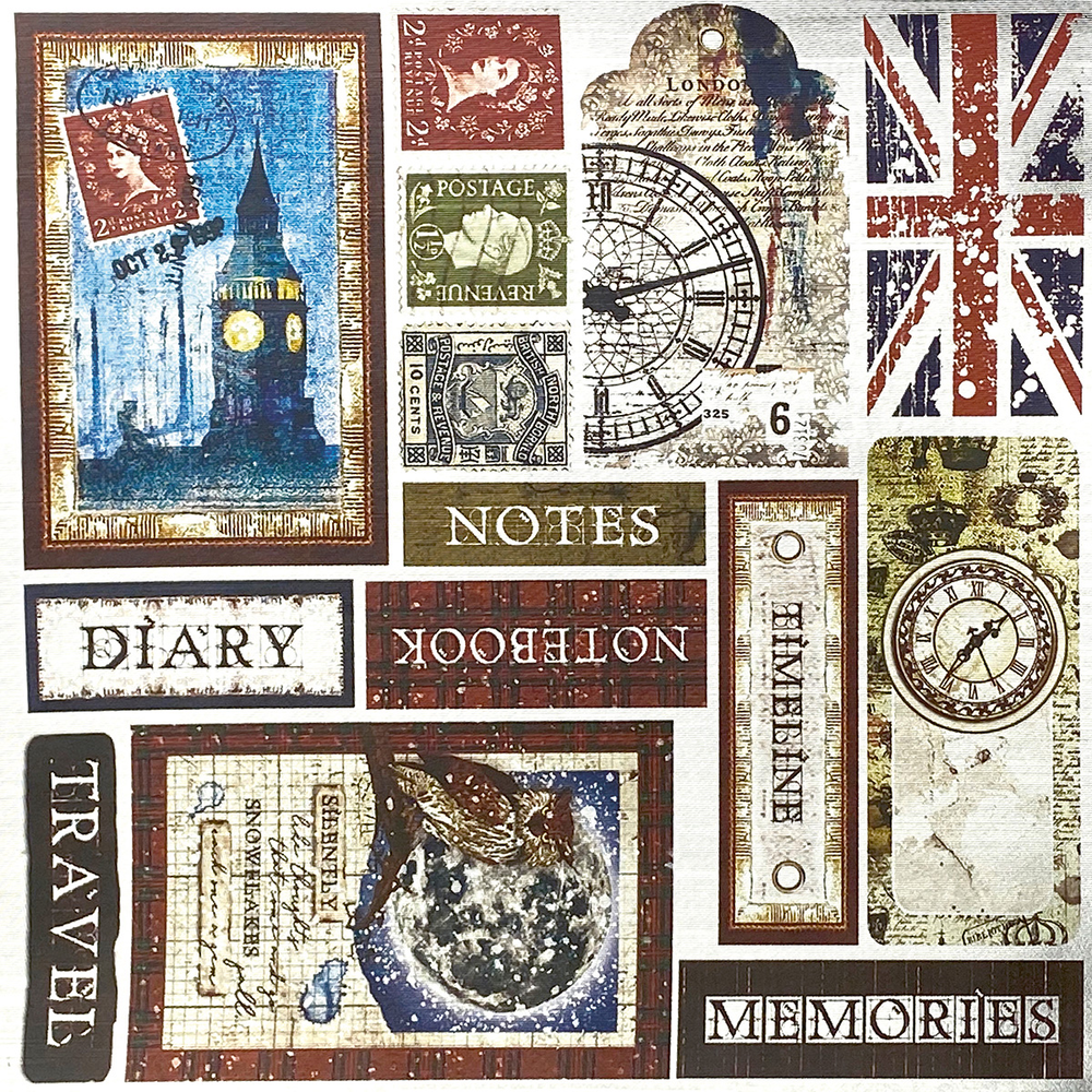 Ciao Bella Papercrafting London's Calling 6x6 Inch Deluxe Paper (CBDS002) Ciao Bella Papercrafting London's Calling 6x6 Inch Deluxe Paper (CBDS002)