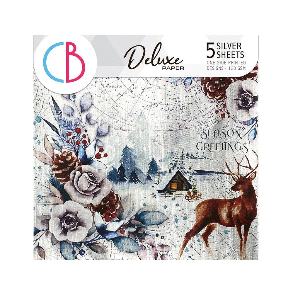 Ciao Bella Papercrafting Winter Journey 6x6 Inch Deluxe Paper (CBDS003)