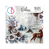Ciao Bella Papercrafting Winter Journey 6x6 Inch Deluxe Paper (CBDS003)