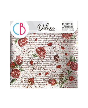 Ciao Bella Papercrafting Frozen Roses 6x6 Inch Deluxe Paper (CBDS004) Ciao Bella Papercrafting Frozen Roses 6x6 Inch Deluxe Paper (CBDS004)