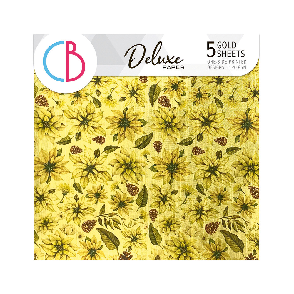 Ciao Bella Papercrafting Sparkling Christmas 6x6 Inch Deluxe Paper (CBDS005) Ciao Bella Papercrafting Sparkling Christmas 6x6 Inch Deluxe Paper (CBDS005)