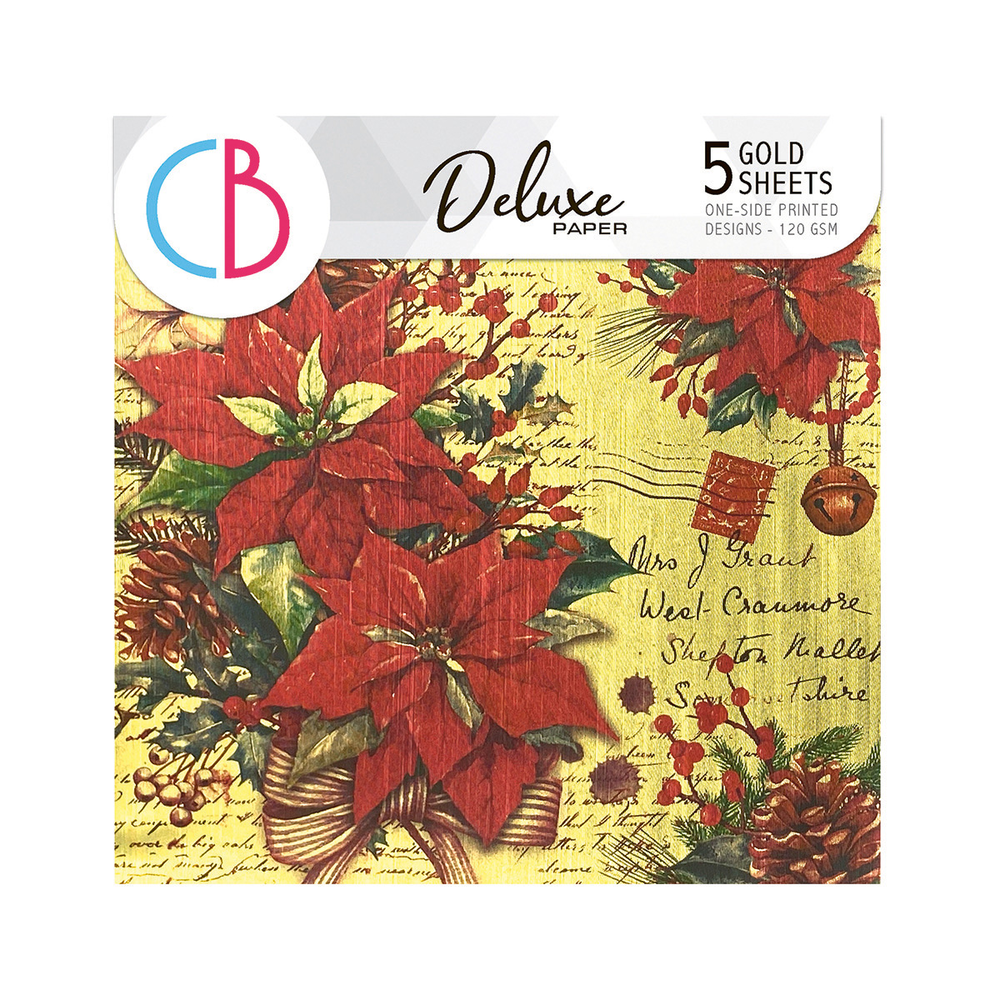 Ciao Bella Papercrafting Christmas Vibes 6x6 Inch Deluxe Paper (CBDS006) Ciao Bella Papercrafting Christmas Vibes 6x6 Inch Deluxe Paper (CBDS006)