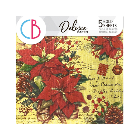 Ciao Bella Papercrafting Christmas Vibes 6x6 Inch Deluxe Paper (CBDS006) Ciao Bella Papercrafting Christmas Vibes 6x6 Inch Deluxe Paper (CBDS006)