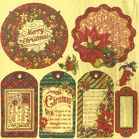 Ciao Bella Papercrafting Christmas Vibes 6x6 Inch Deluxe Paper (CBDS006) Ciao Bella Papercrafting Christmas Vibes 6x6 Inch Deluxe Paper (CBDS006)