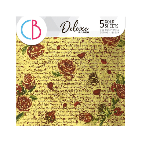 Ciao Bella Papercrafting Frozen Roses 6x6 Inch Deluxe Paper (CBDS007) Ciao Bella Papercrafting Frozen Roses 6x6 Inch Deluxe Paper (CBDS007)