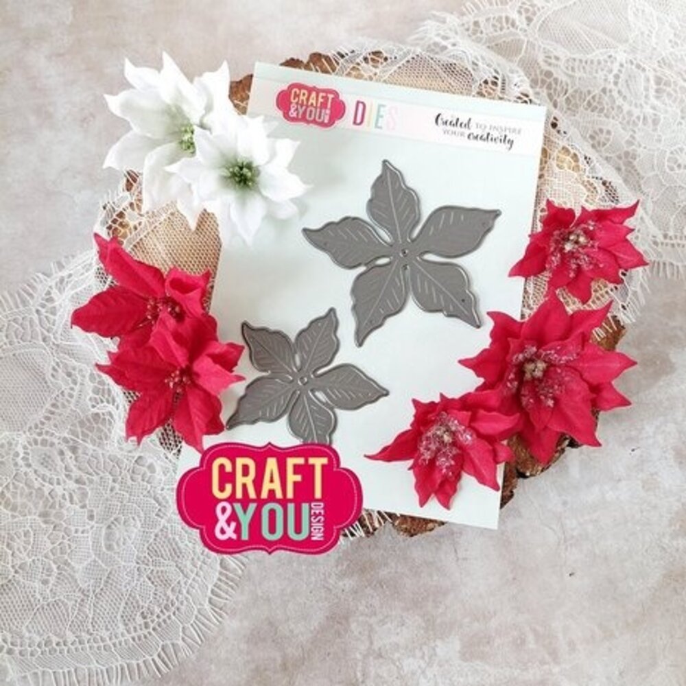 Craft & You Dies Poinsettia (CW261)