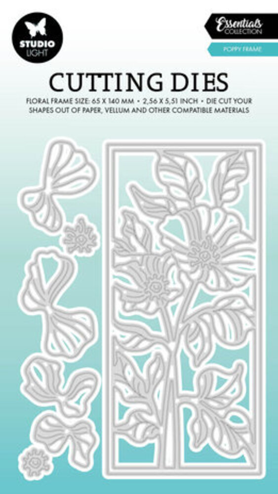 Studio Light Essentials Snijmal Poppy Frame (SL-ES-CD735) Studio Light Essentials Snijmal Poppy Frame (SL-ES-CD735)