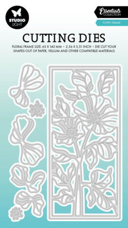 Studio Light Essentials Snijmal Poppy Frame (SL-ES-CD735) Studio Light Essentials Snijmal Poppy Frame (SL-ES-CD735)