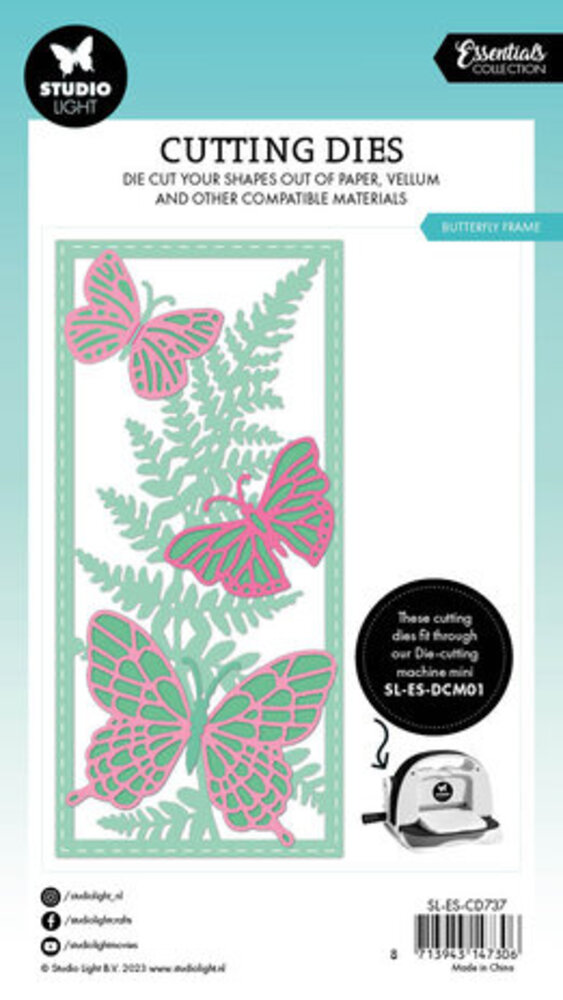 Studio Light Essentials Snijmal Butterfly Frame (SL-ES-CD737) Studio Light Essentials Snijmal Butterfly Frame (SL-ES-CD737)