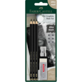 Faber Castell Pitt Graphite Matt Pencil Set HB/2B/4B (FC-115296)