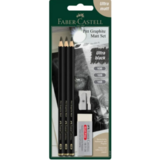 Faber Castell Pitt Graphite Matt Pencil Set 10B/12B/14B (FC-115297)
