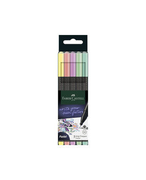 Faber Castell Fineliner 0,4mm Pastel (5pcs) (FC-151602) Faber Castell Fineliner 0,4mm Pastel (5pcs) (FC-151602)