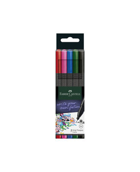 Faber Castell Fineliner 0,4mm Basic (5pcs) (FC-151604) Faber Castell Fineliner 0,4mm Basic (5pcs) (FC-151604)