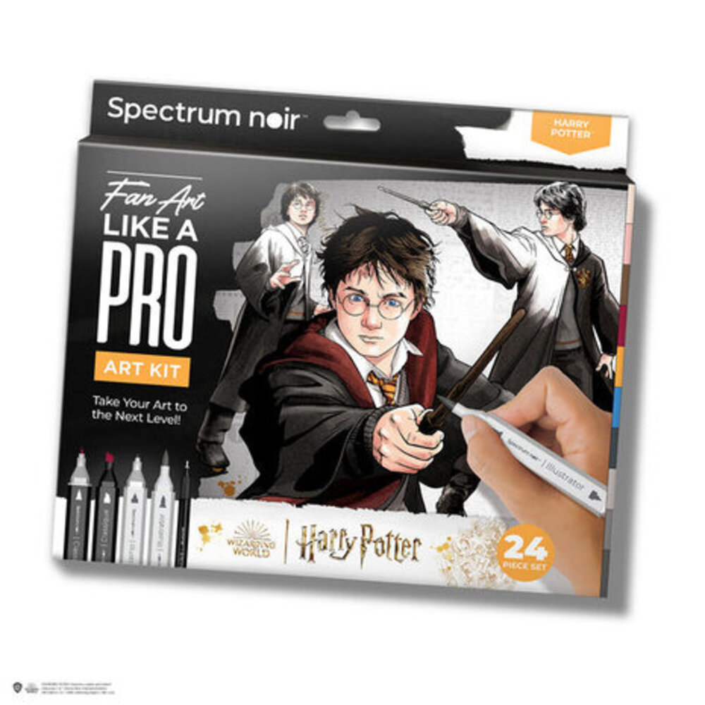 Spectrum Noir Fan-Art Like a Pro Art Kit Harry Potter (SN-PFAN-HP1-HARR) Spectrum Noir Fan-Art Like a Pro Art Kit Harry Potter (SN-PFAN-HP1-HARR)