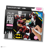 Spectrum Noir Fan-Art Like a Pro Art Kit Harley Quinn (SN-PFAN-DC1-HARL)