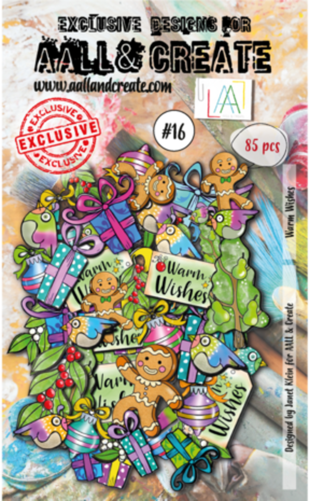 AALL and Create Ephemera Die-cuts Warm Wishes (AALL-EP-016) AALL and Create Ephemera Die-cuts Warm Wishes (AALL-EP-016)