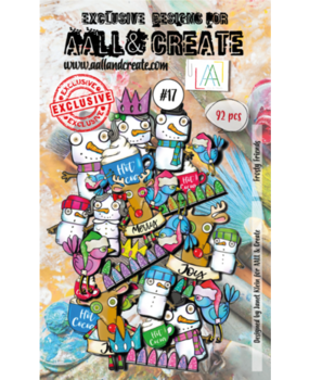 AALL and Create Ephemera Die-cuts Frosty Friends (AALL-EP-017)